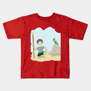 A child on the island Kids T-Shirt